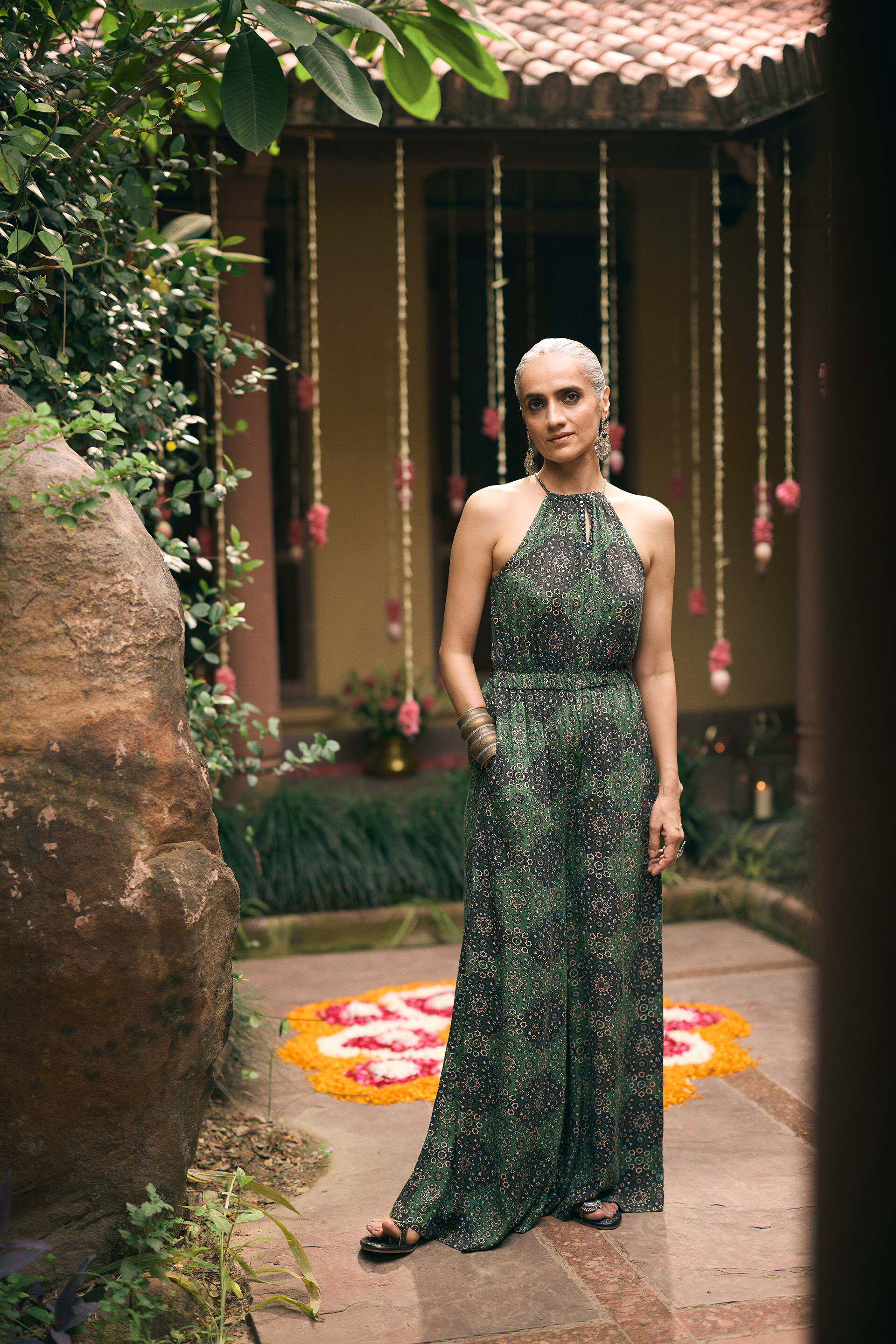 Global desi dhoti jumpsuit deals